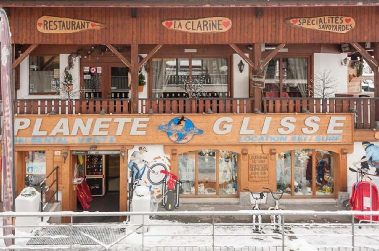 Modern 3 Bed Penthouse Apartment, Balcony & Garage, Close To Village & Ski Bus Samoens Exterior photo